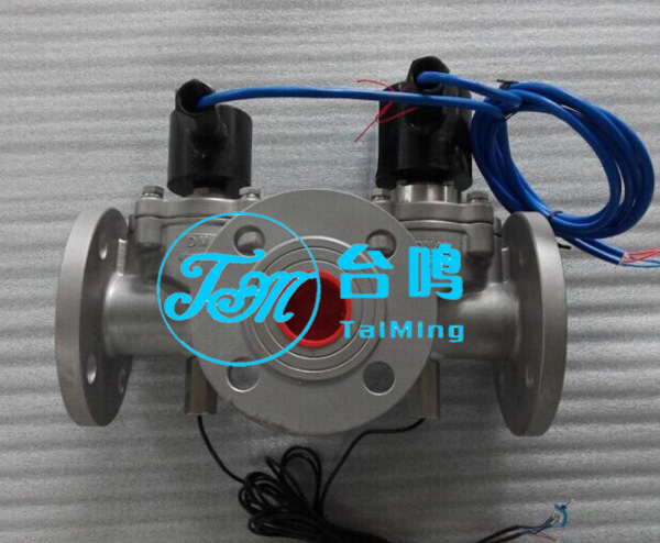 法蘭二位三通電磁閥
